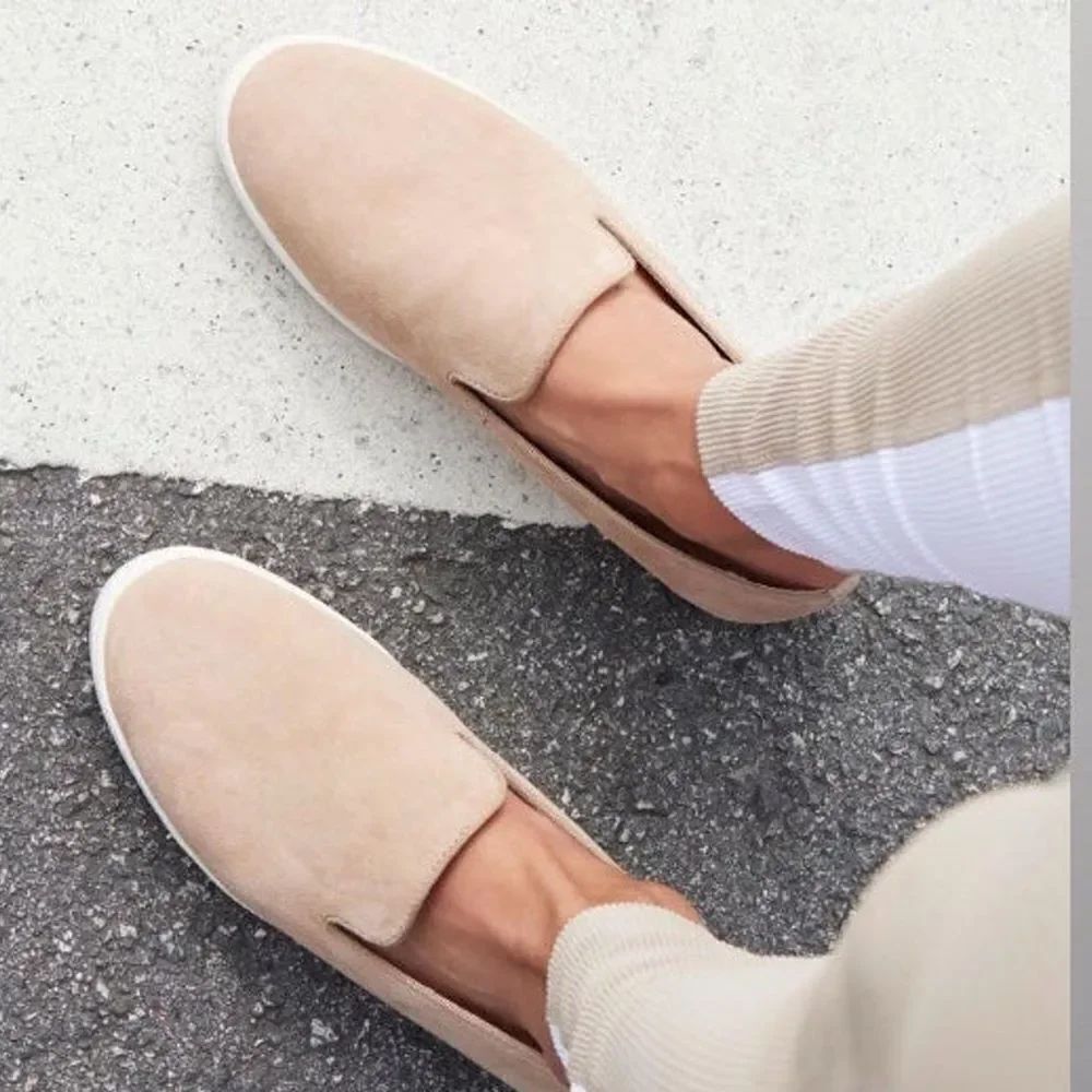 Birdies The Swift Classic Tan Slip-On Suede Loafer Sneakers